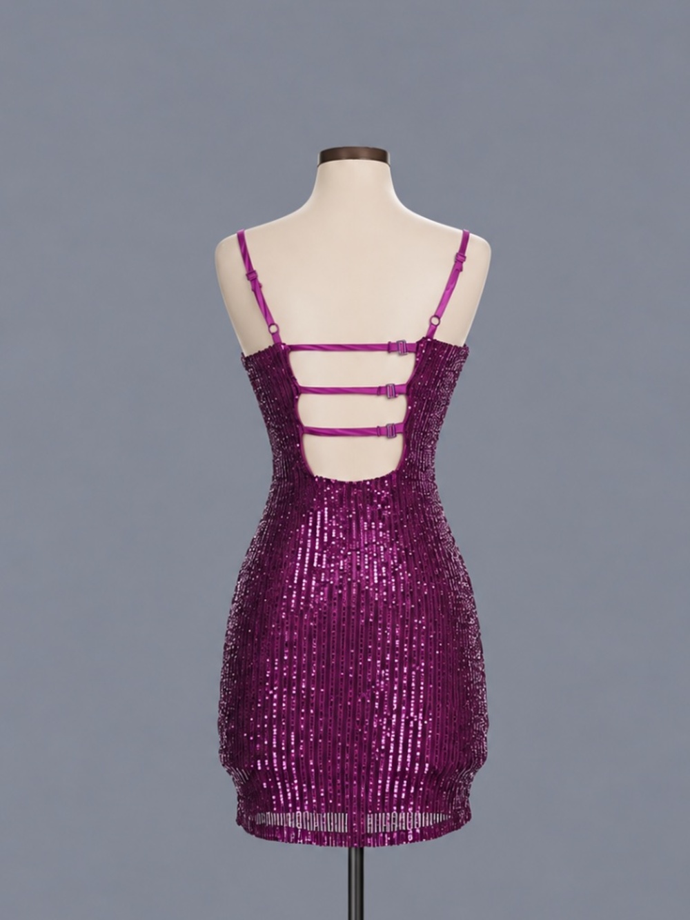 Emerald Sundae Sequin Open Back Mini Dress – XS – NWT